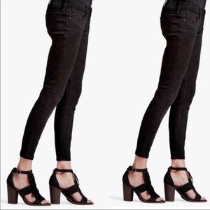 Lucky brand 0/25 Charlie Capri black jeans
